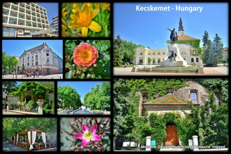 Kecskemet (pop about 100,000) is approximately 50 miles from Budapest.
